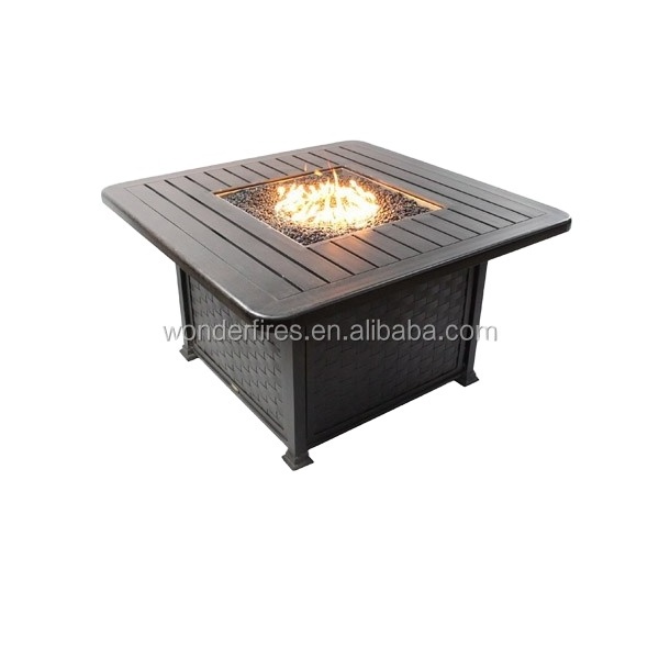 Outdoor fire pit table/Aluminum/chat table/heater/warmer firepit