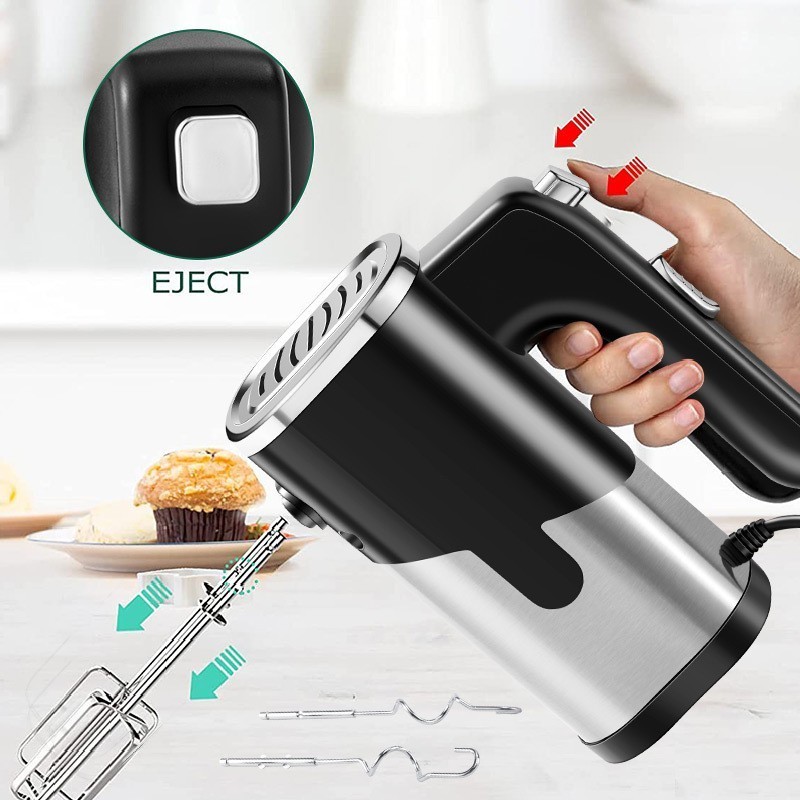 WONDERFUL Hot Sale 800W Big Powerful 5 Speed Hand Mixer Electric Manual Hand Mixer In kitchen