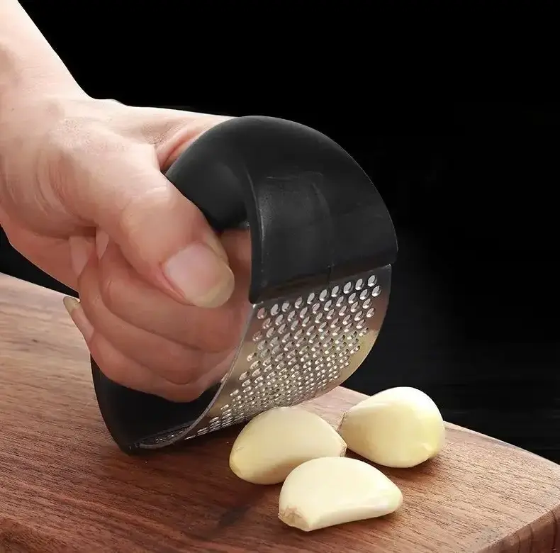 WONDERFUL Hot Selling Garlic Chopper Manual Press Garlic Crusher Household Kitchen Comfortable Grip Masher Garlic Mincer