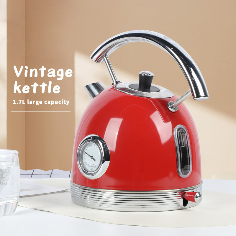 WONDERFUL 304 Stainless Steel Electric Kettle Household 1.7 L Kettle Electric Automatic Electric Teapot With thermometer