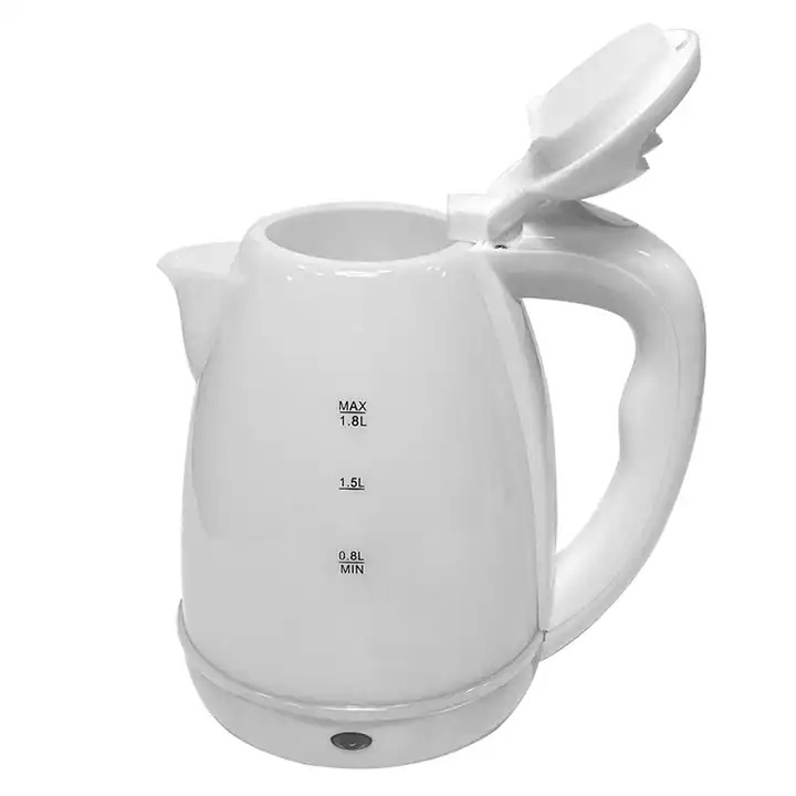 WONDERFUL Factory Wholesale 1500w 220v Plastic Handle Electric Kettle With 1.8L Capacity Temperature Electric Kettle