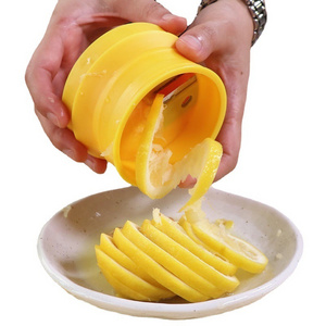 WONDERFUL Kitchen Fruits And Vegetables Tools Plastic Manual Lemon Spiral Slicer