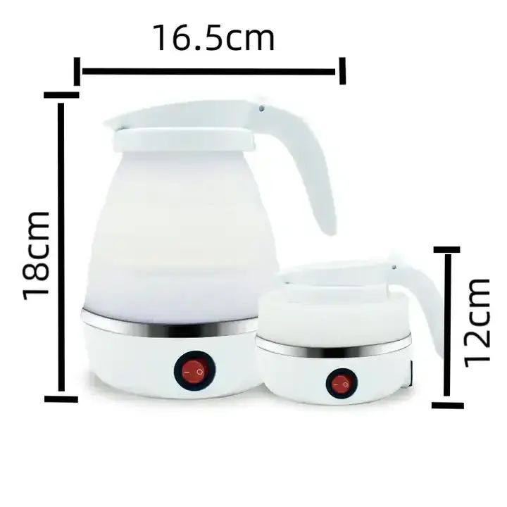 WONDERFUL Folding kettle Portable home kettle travel business mini thermostatic heat preservation integrated electric kettle