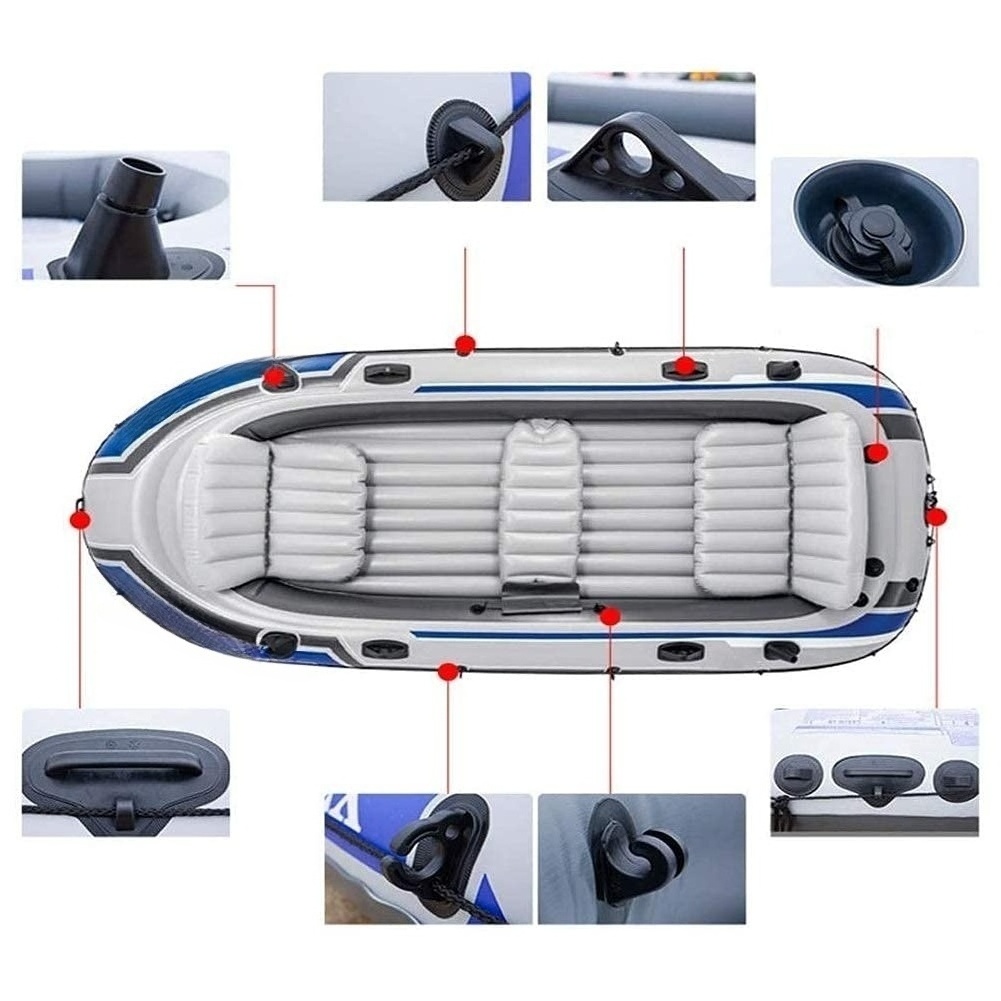 Hot Sale Outdoor Watersports Inflatable Fishing Kayak Drop Stitch Inflatable Kayak 2 person Canoe Inflatable Boat River Canoe