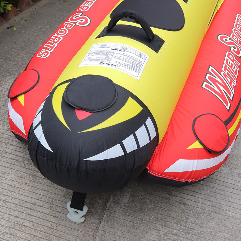 Inflatable Towable Banana Boat Water Towable Tube 2 or 3 Person Flying Fish Spinning Top Disco Boat