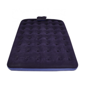 New camping family inflatable air bed inflatable folding air mattress sofa bed with pillow