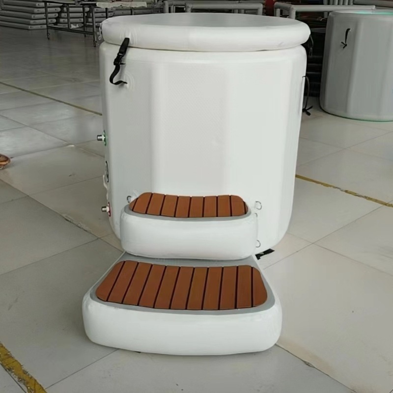 Wholesale High Quality Single Person Inflatable Ice Bath Tub for Recovery Cold Plunge Ice Bucket