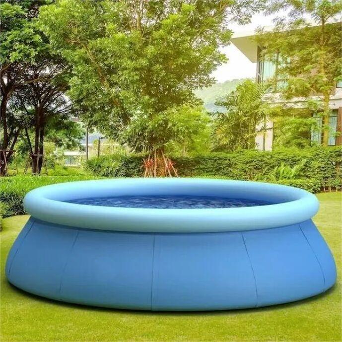 Hot Selling Large Above Ground Pool Deep Inflatable Round Swimming Pool Garden Family Groung Pool