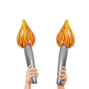 Inflatable Flame Toy Party Torch Props Party Decorations Inflatable Torch Torch Sticks Games Cheer Stick