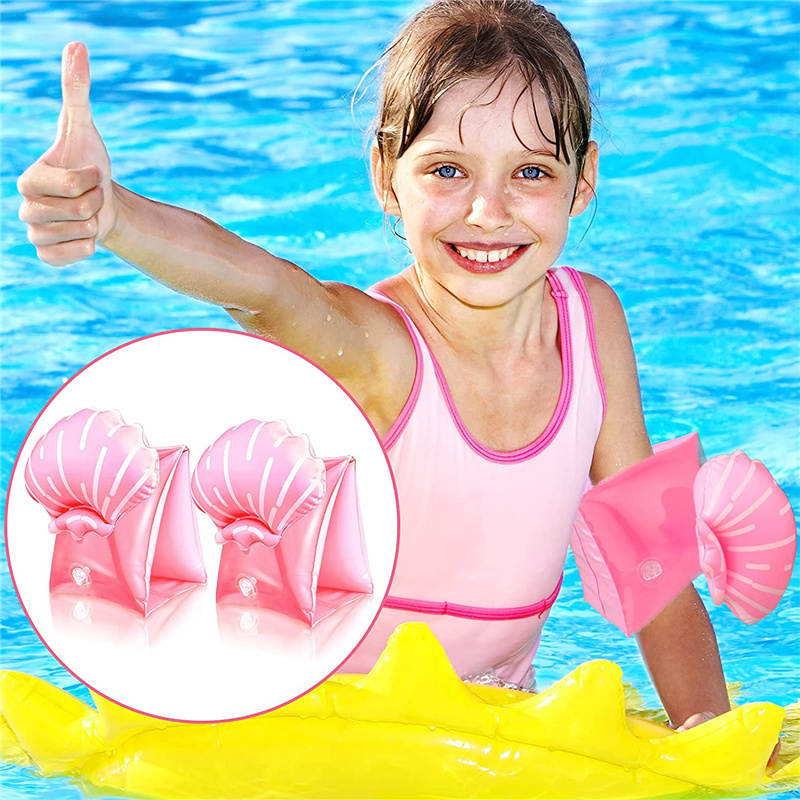 Cartoon Inflatable Armbands Pool Floats Water Wings Swimming Armlets Floater Tube Swimming Armbands For Kids