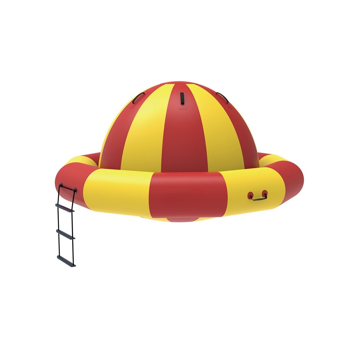 Water Sport Game Play Equipment Inflatable Disco Boat Inflatable Dock Inflatable Flying Spinner Towable Tube