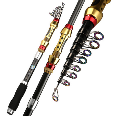 1.8m 2.1m 2.4m 2.7m 3m 3.6m Long Shot Mini Stream Grafite Fish Rod Toy  Pen Jigging Rod