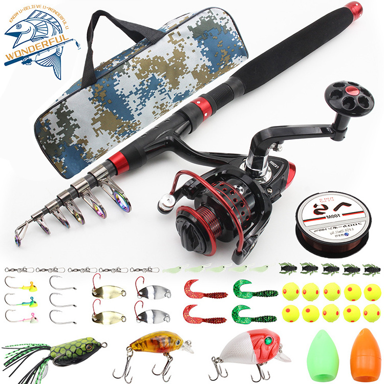 Ultrashort Mini Sea Pole Portable Spinning Saltwater Fly Fishing Rod and Reel Combo Adult Gifts for Men Women