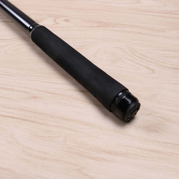 Good Quality 3.6m 3.9m Black Hard Super Guide Ring Surf Distance Throwing Carbon Telescopic Crap Rod