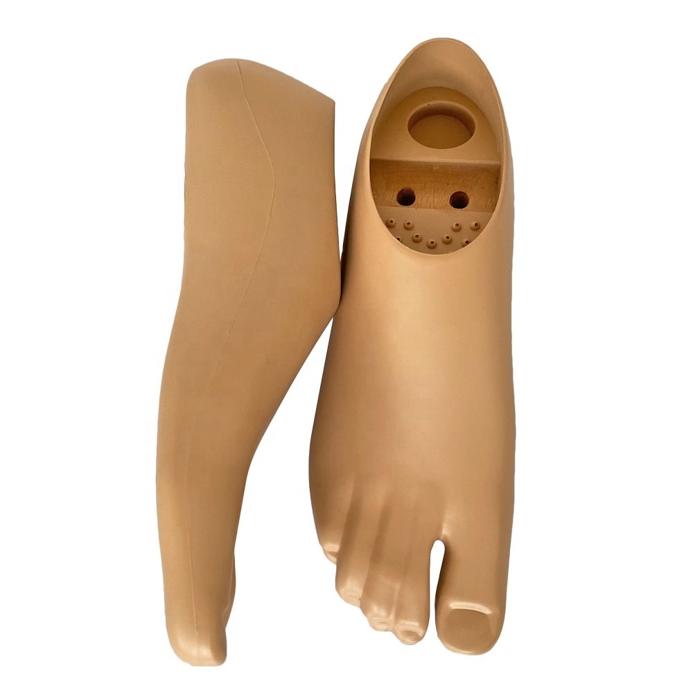 Prosthetic Leg Parts Artificial Foot Legs Prosthetic Single Axis With Two Holes Prosthetic Foot