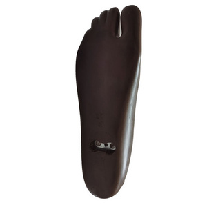 Prosthetic Manufacturer Brown Polyurethane Double Axis Foot with Toes prosthetic foot