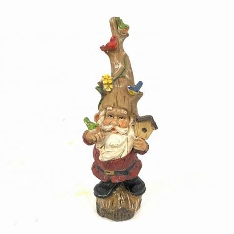 Resin Cute Mini Set of 3 Spring Gnome Decorations Flower Gnomes Ornaments Decor Gifts Summer Gnomes Figurines for Garden Decor