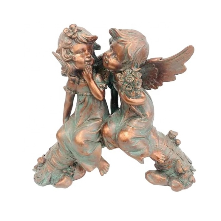 12Inch New Arrival Unique Resin Garden Fairy Statues Outdoor Waterproof Sculpture for Yard Patio Lown Balcony Mothers Day