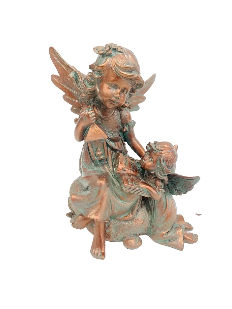 12Inch New Arrival Unique Resin Garden Fairy Statues Outdoor Waterproof Sculpture for Yard Patio Lown Balcony Mothers Day