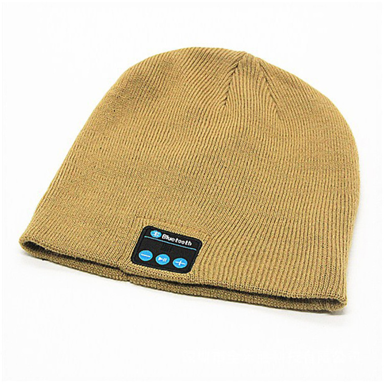 Soft Warm Beanie Wireless Bluetooth Smart Cap Headset Headphone Speaker Mic Bluetooth Hat Men Sports Hat