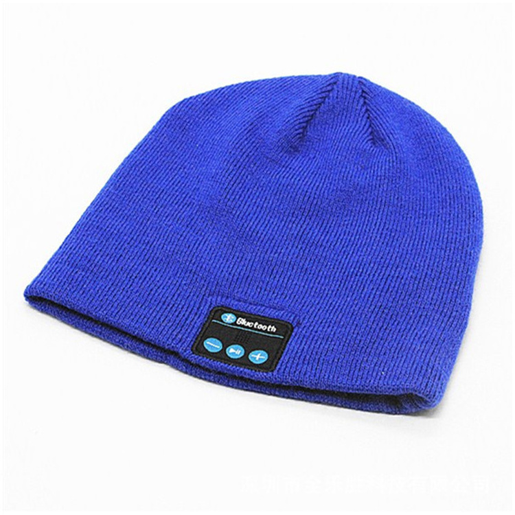 Soft Warm Beanie Wireless Bluetooth Smart Cap Headset Headphone Speaker Mic Bluetooth Hat Men Sports Hat