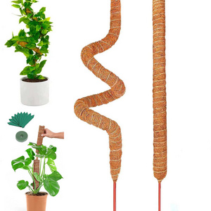 Bendable Plant Sticks Support, Plant Stakes for Indoor/Outdoor Plants, Moss Pole for Climbing Plants