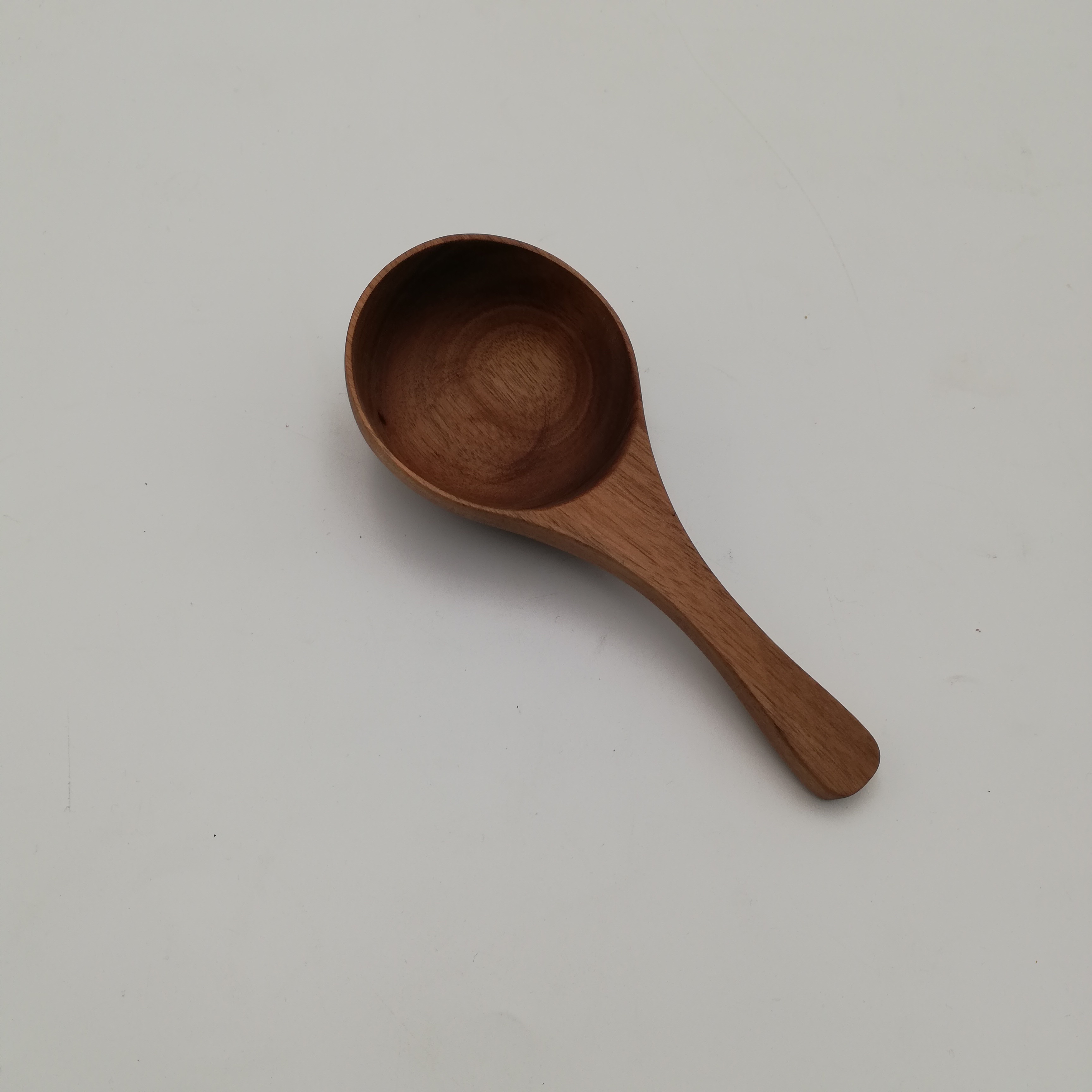 Solid acacia wood Utility Scoop Round Bottom scoop For Multi Purpose Use measuring spoon