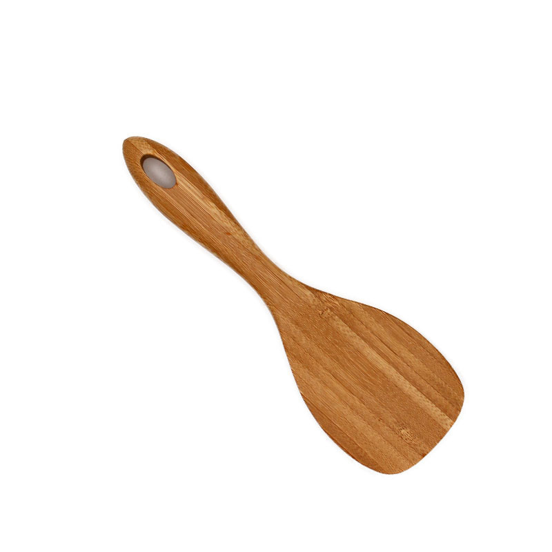 Kitchen Things Bamboo Mixing Cooking Spoon Spatula Heart Shape Bamboo Spoon Set Multifunctional Kitchen Appliances and Utensils