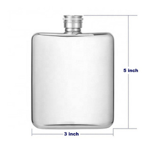 Customized Paint Top Shelf Flasks Stainless Steel Portable Funnel Set Hip Flask