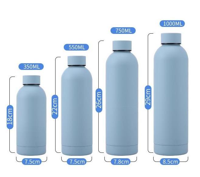 Top Seller Custom Leakproof Wide Mouth Vacuum Insulated Stainless Steel Thermo Mug Double Wall Water Bottle With Straw Lid