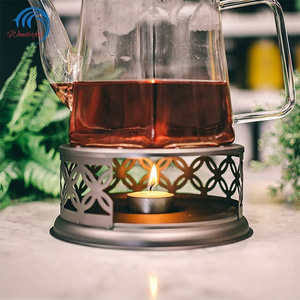 oil light wax candle coffee cup mug glass kettles teapot tea pot set tea warmer stainless steel tea warmer