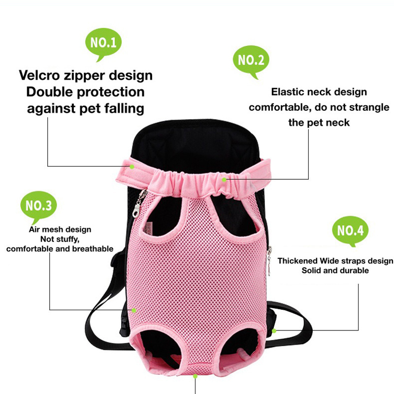 Luxury travel backpack cat carrier bag Chest backpack dog  Pet Carrier for 3.5-6.6 kg XL pet