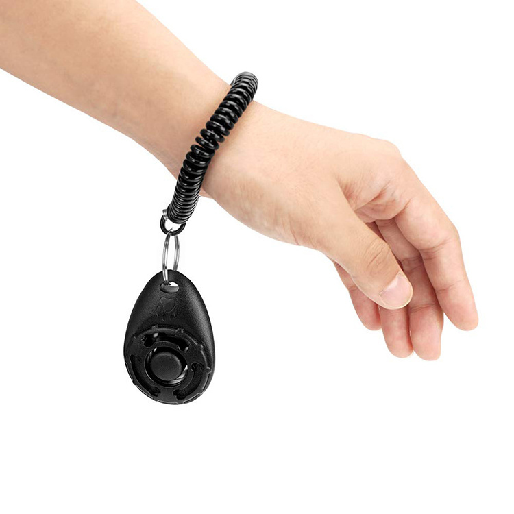 Dog Training Clicker Big Button Portable with Wrist Strap Pet Training Clickers for Dogs