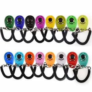 Dog Training Clicker Big Button Portable with Wrist Strap Pet Training Clickers for Dogs