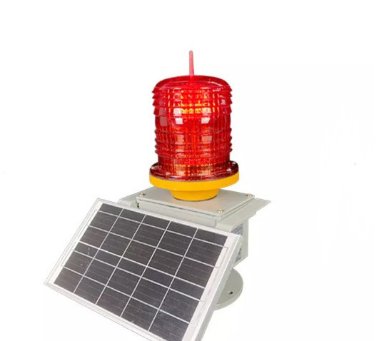 Aviation Obstruction Light FAA L810 Red Lighting System Solar Powered Led Aviation Light for Tower Crane or High Building