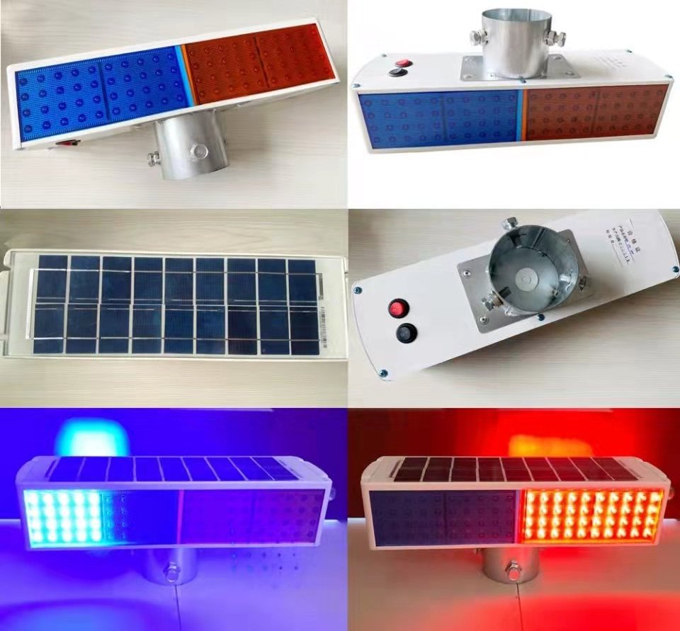 Wholesale Price Suitable For Construction Site, Field, Traffic Solar Flashing Light Solar Traffic Strobe Light Solar Lights