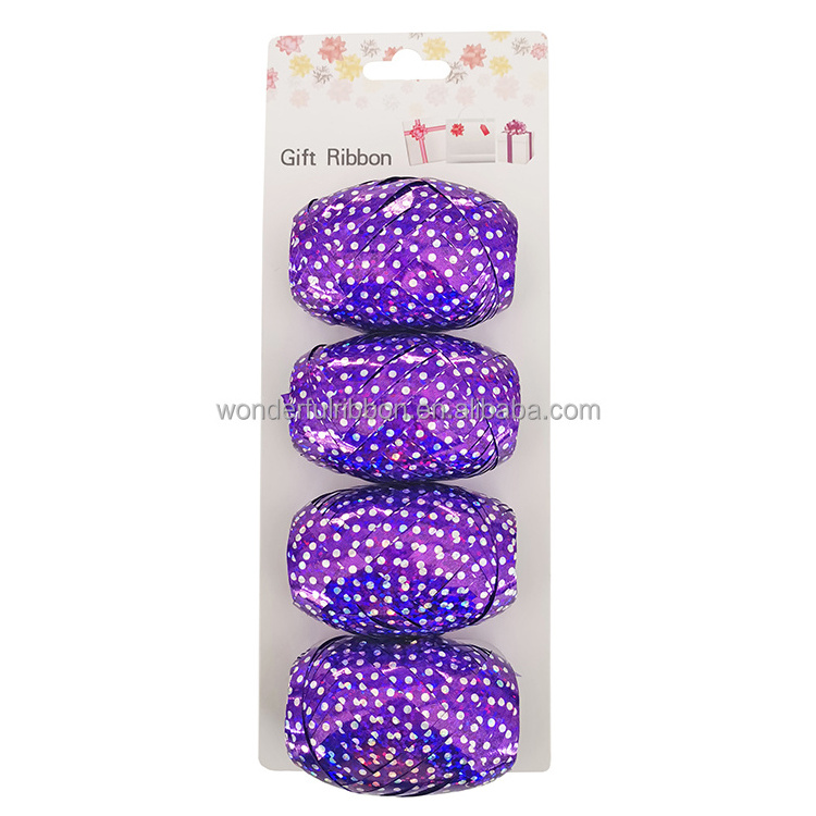 Wholesale PP Curling Ribbon Roll for Party Decoration Gift Package Decoration Ribbon Egg