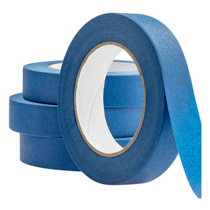 WonderfulTape High Quality Masking Tape Cinta Adhesiva De Papel Eco Adhesive Paper Blue Tape 48Mm 24mm