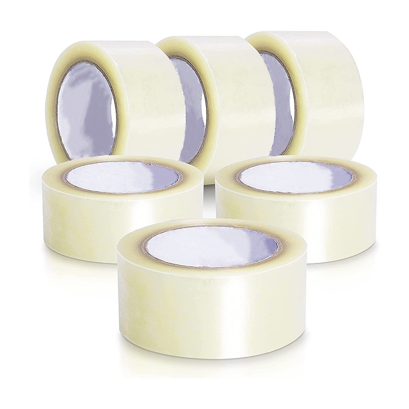 Low Noise Clear BOPP Adhesive Packing Based OPP High Quality Strong Acrylic Waterproof OEM No Printing Carton Sealing Tape