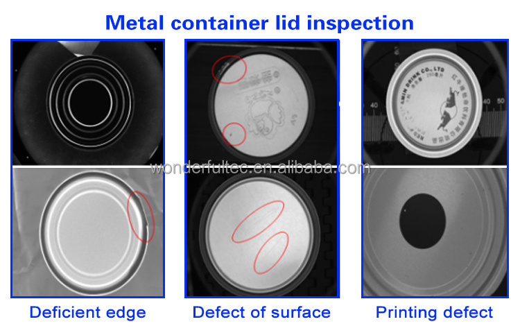 Cost Performance High-Speed Ai Visual Inspection Machine And Quality Control System Systems For Metal Caps Closures