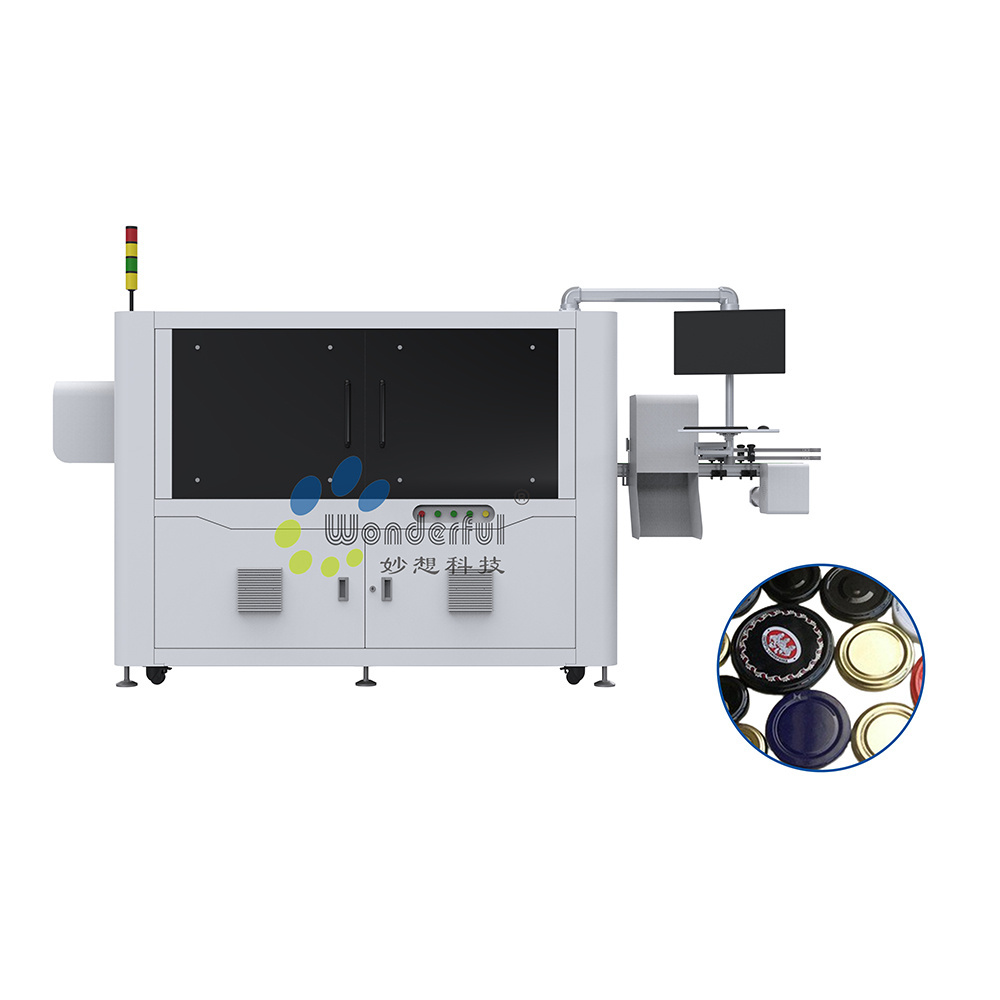 Cost Performance High-Speed Ai Visual Inspection Machine And Quality Control System Systems For Metal Caps Closures