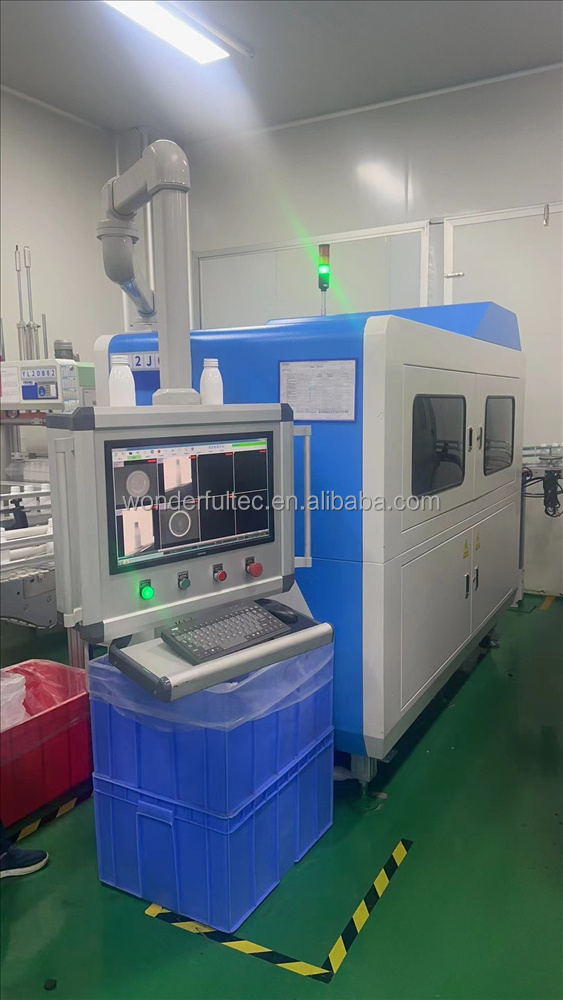 Bottle Caps Inspection Machine Visual Light Inspection Equipment Machine with Cameras