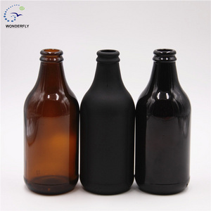 250ML 290ML 275ML amber Basil seed juice drink glass bottle with pull ring cap manufacturer