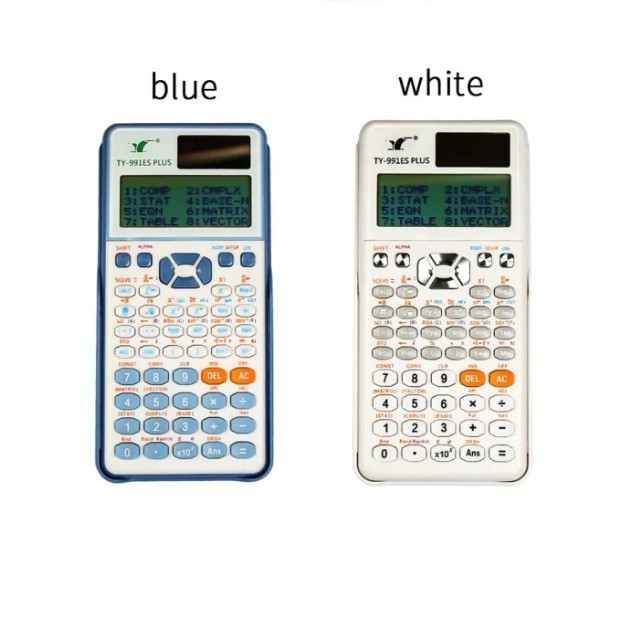 Scientific calculator fx-991es plus students examination stationery 16 digit 417 function electronic scientific calculator