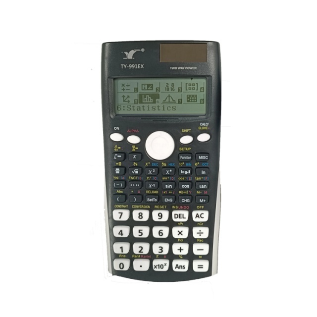 16 digit 552 functions 991ex school student examination advanced mathematics solar scientific calculator with custom logo