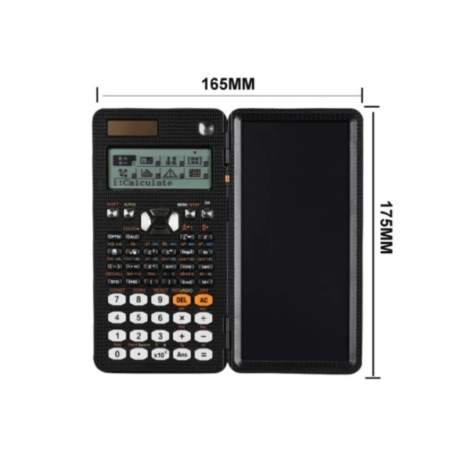 Factory price wholesale school supplies 16 digit 991ex scientific engineering calculator with writing pad