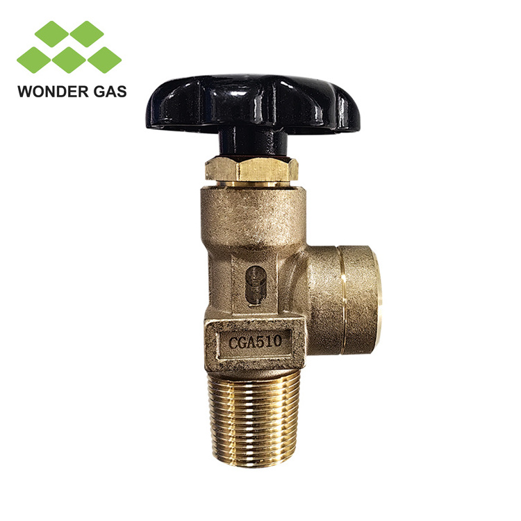 CGA350 CGA580 CGA320 150bar 200bar High Pressure Brass Gas Valve For Oxygen /Co2/Argon/Helium/Nitrogen/Acetylene Gas Cylinder