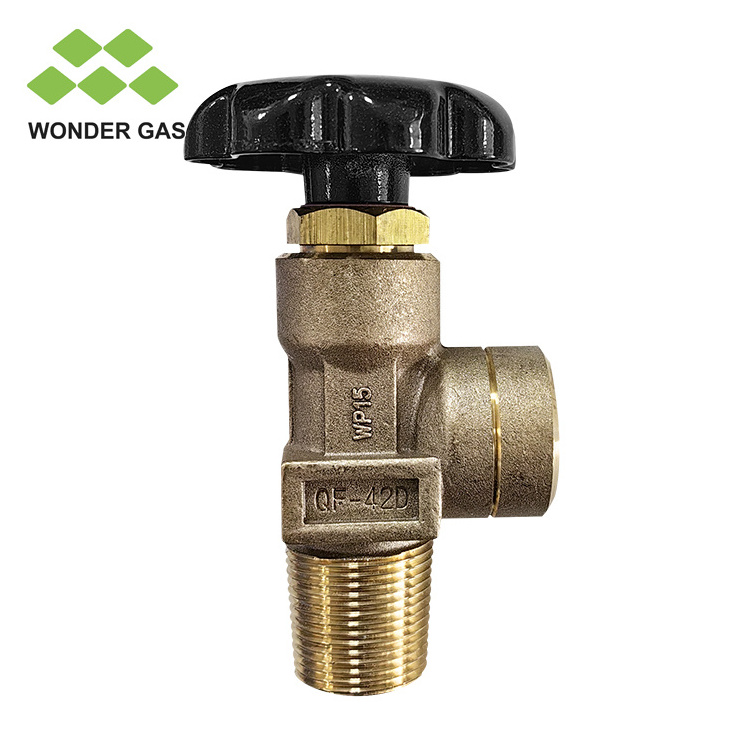 CGA350 CGA580 CGA320 150bar 200bar High Pressure Brass Gas Valve For Oxygen /Co2/Argon/Helium/Nitrogen/Acetylene Gas Cylinder