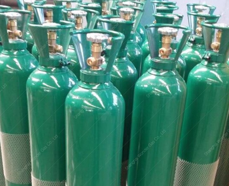 Medical portable oxygen cylinder high pressure acetylene gas cylinder