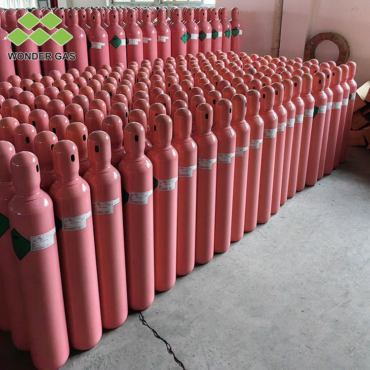 IS09809-3 13.4L Helium Gas Cylinder For Balloons Excellent Quality Steel Gas Cylinder For Sale